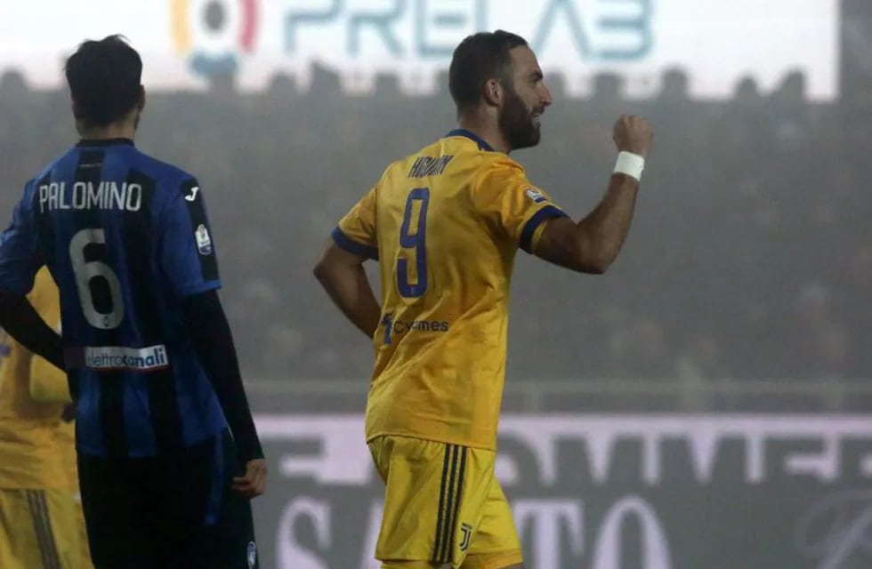 Copa de Italia: Juventus le gana 1-0 al Atalanta con un tanto de Higuaín (DirecTV). Foto: ANSA.