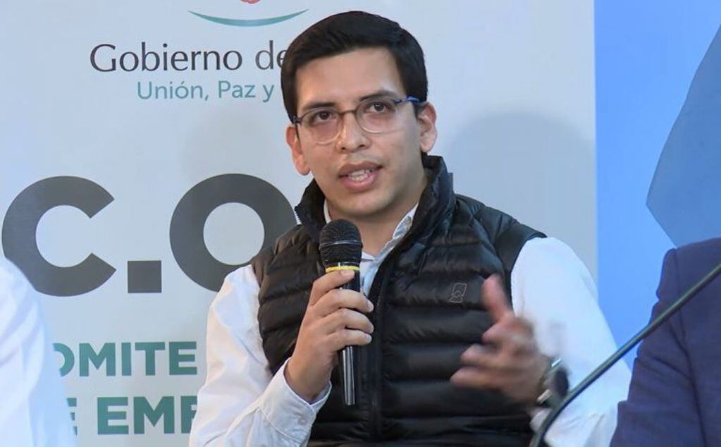 Ezequiel Escobar, CEO de la empresa jujeña uSound, una de las que participó en el desarrollo de la aplicación Simmov.