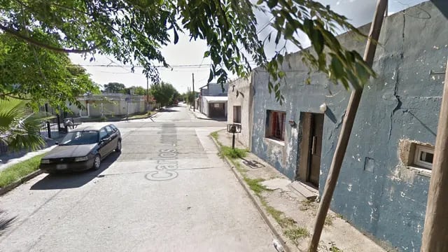 El hecho ocurrió en López Buchardo al 3300. (Google Street View)