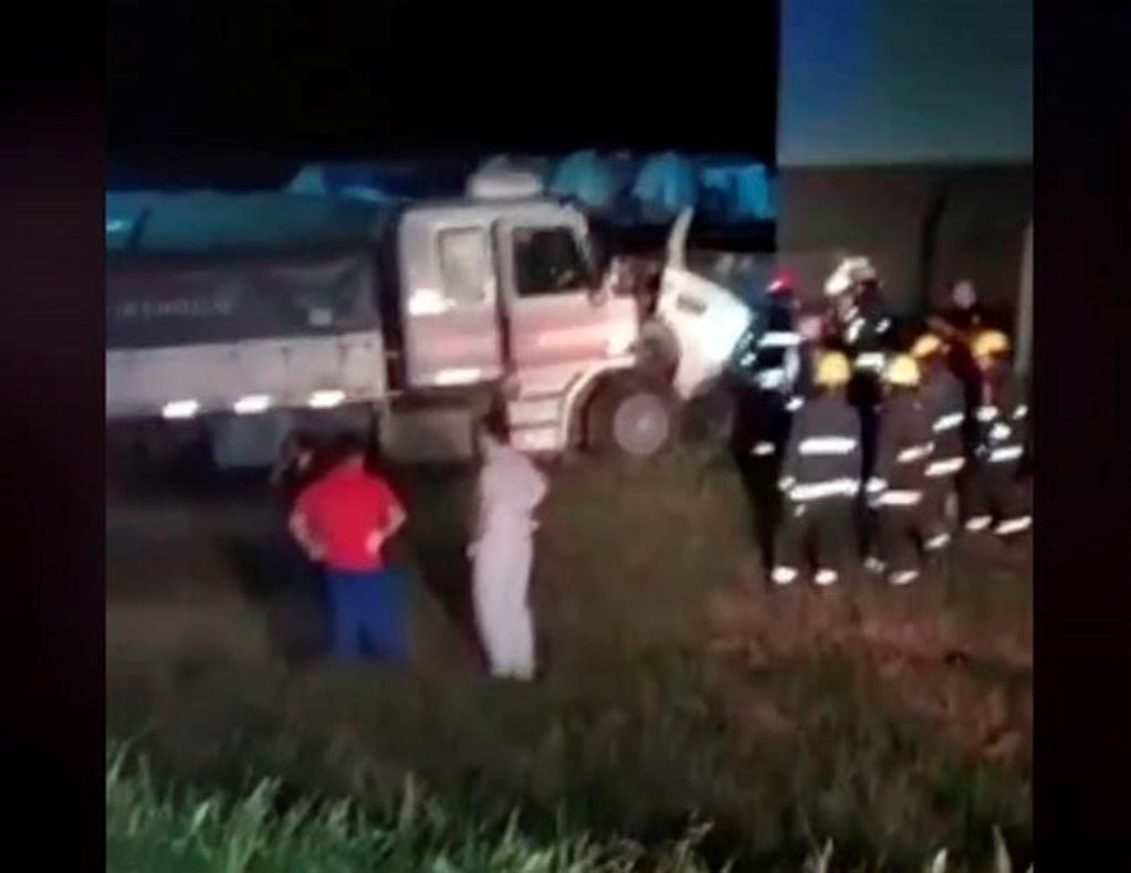 El accidente ocurrió sobre la Ruta Provincial 6 a la afueras de Esperanza. (Captura de pantalla)