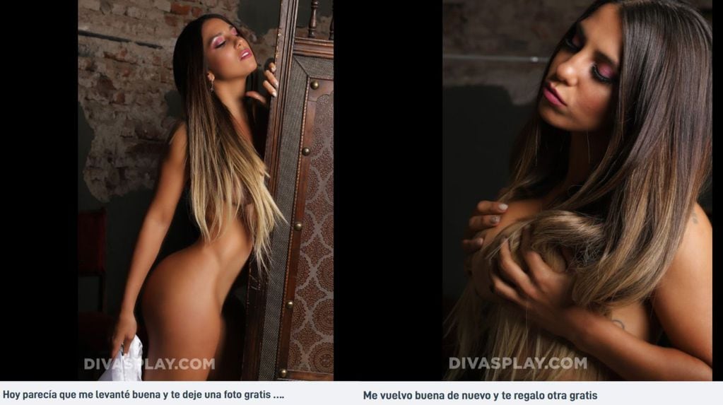 Cinthia Fernández compartió un adelanto de sus fotos en DivasPlay