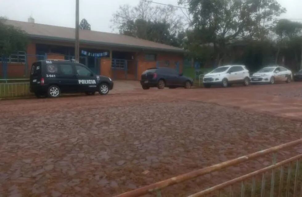 El robo se dio en la escuela N° 858 de la ciudad de Eldorado.