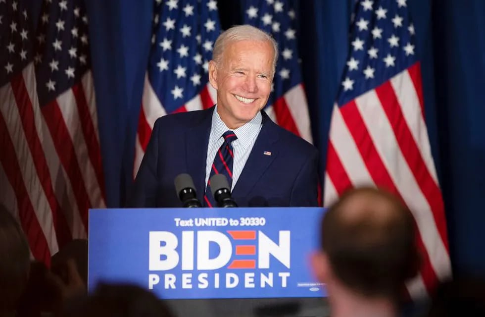 Joe Biden, cada vez más cerca de ser el próximo presidente de Estados Unidos (EFE/EPA/CJ GUNTHER)