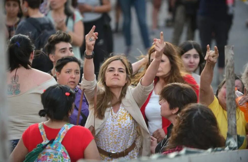 El fallo contra Brenda Barattini desató una serie de incidentes en los Tribunales.