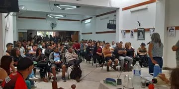 Asamblea de docentes, en Jujuy