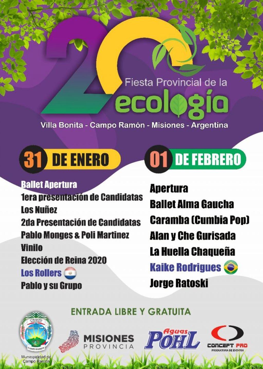 Fiesta de la Ecologia.