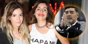 Gianinna y Dalma Maradona acusadas de abandonar la tumba de Diego: su respuesta