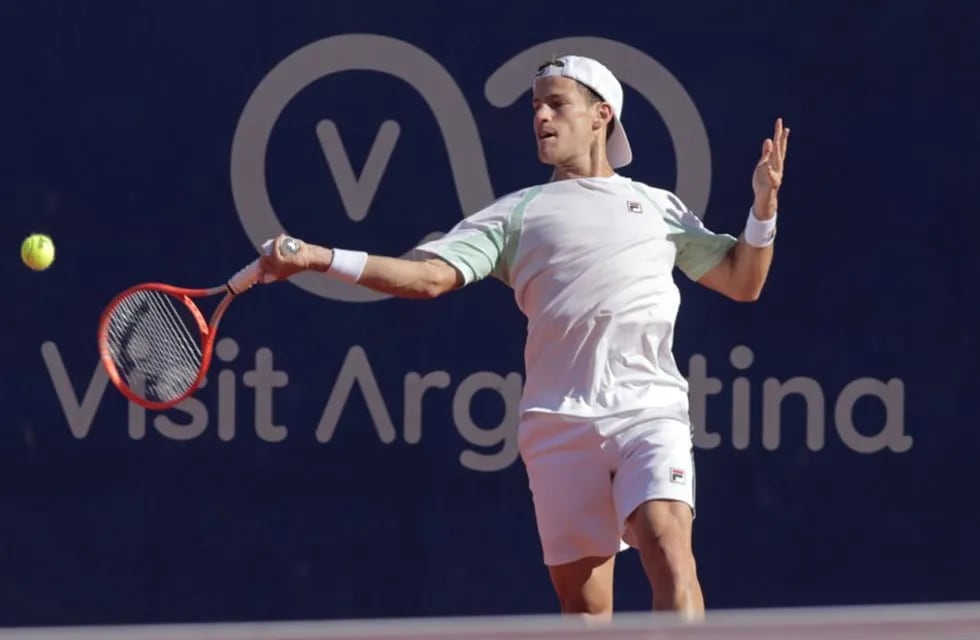 Diego Schwartzman no pudo ante el noruego Ruud.  (prensa Argentina Open)