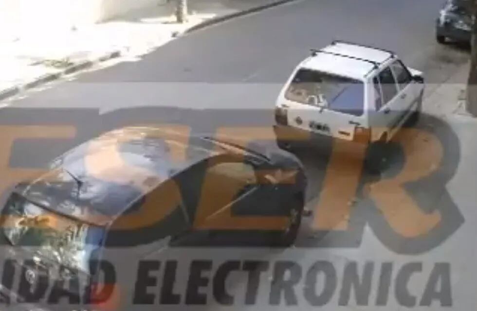 Robo de batería de un auto