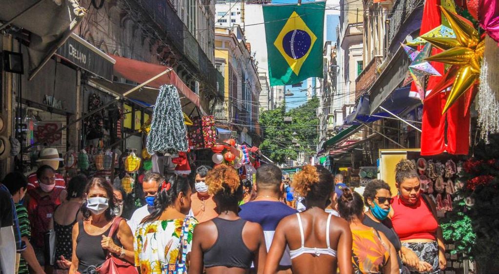 Zona comercial de Río de Janeiro (Foto Ellan Lustosa/Zuma Press/ContactoPhoto)