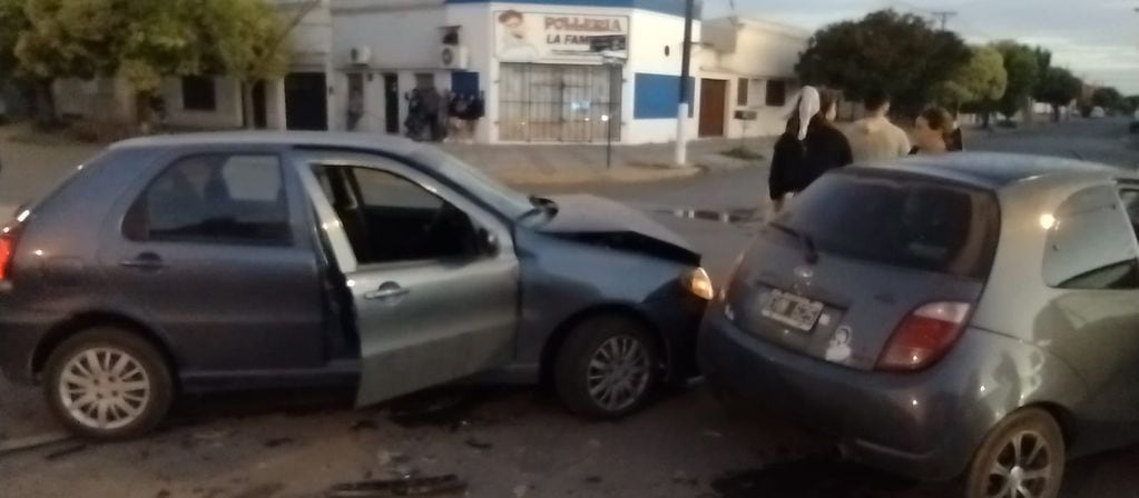 Accidente de Tránsito en Bernardo de Yrigoyen y Av. Sán Martín