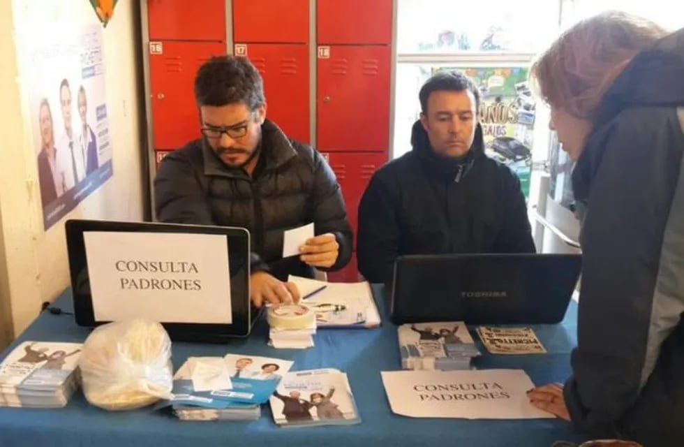 Imagen archivo. Padrón electoral de Bariloche.