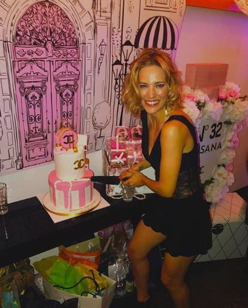 Luisana Lopilato celebró a todo trapo sus 32 años. Instagram/luisanalopilato