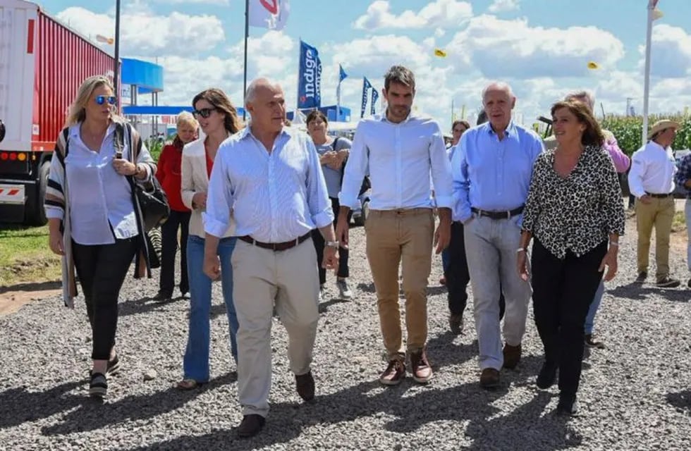 El ex ministro se mostró a principios de año junto al gobernador en en Expoagro.