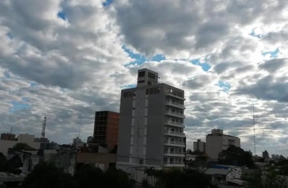 Día nublado en Resistencia, Chaco (Vía País).