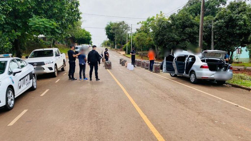 Efectivos interceptaron a un individuo con cigarrillos de contrabando en Puerto Rico.