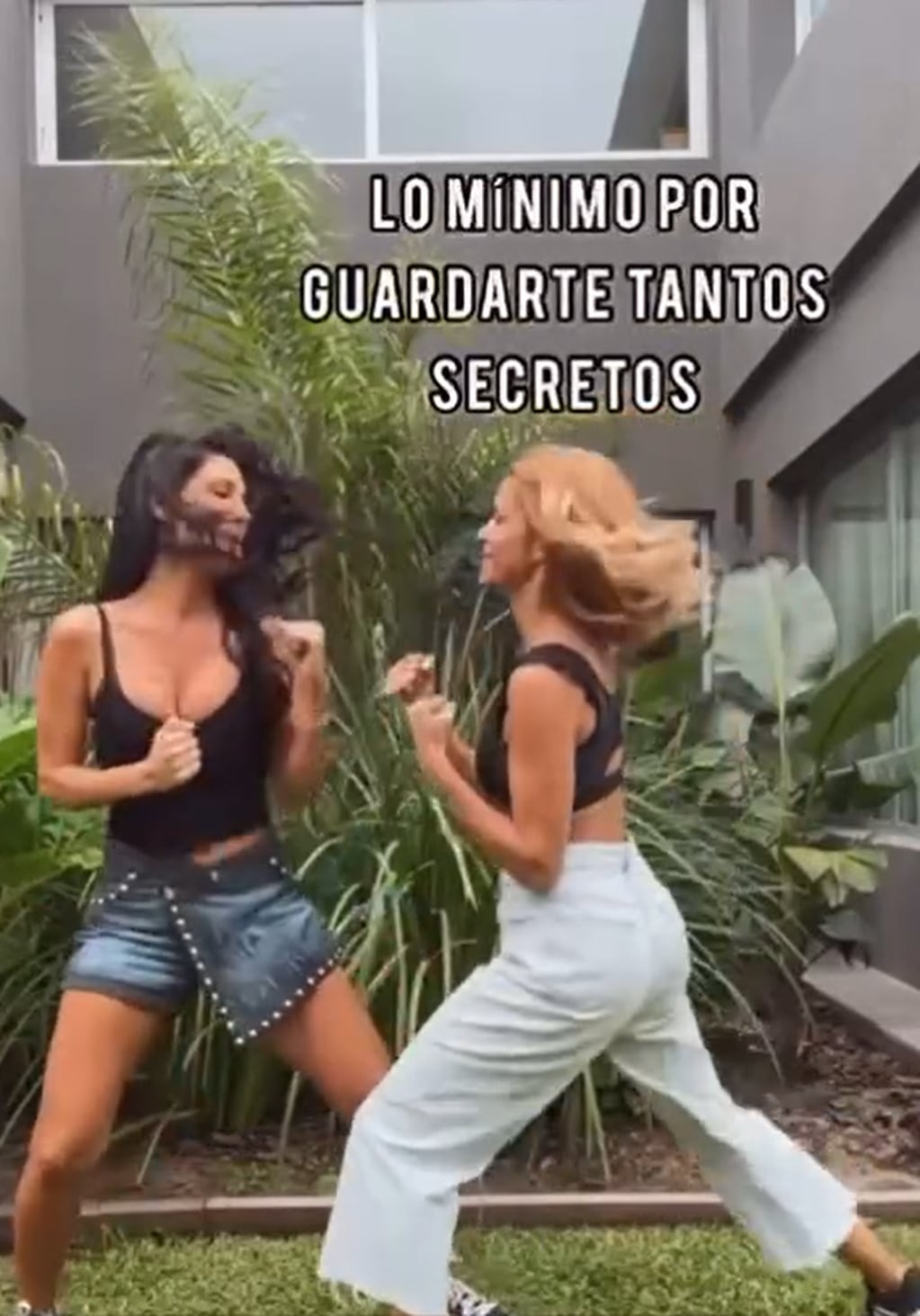 Guerra de hermanas: el divertido video que compartieron Silvina y Vanina Escudero