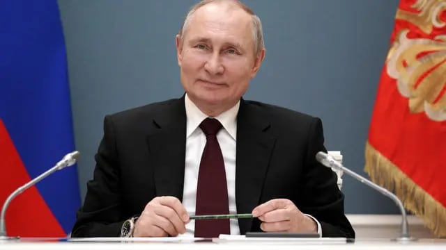 Putin. (Alexei Druzhinin, Sputnik, Kremlin Pool Photo vía AP)