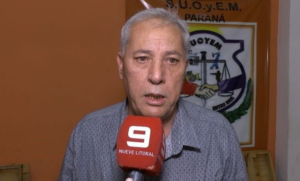 Jorge Brocado, secretario general de SUOYEM (web).