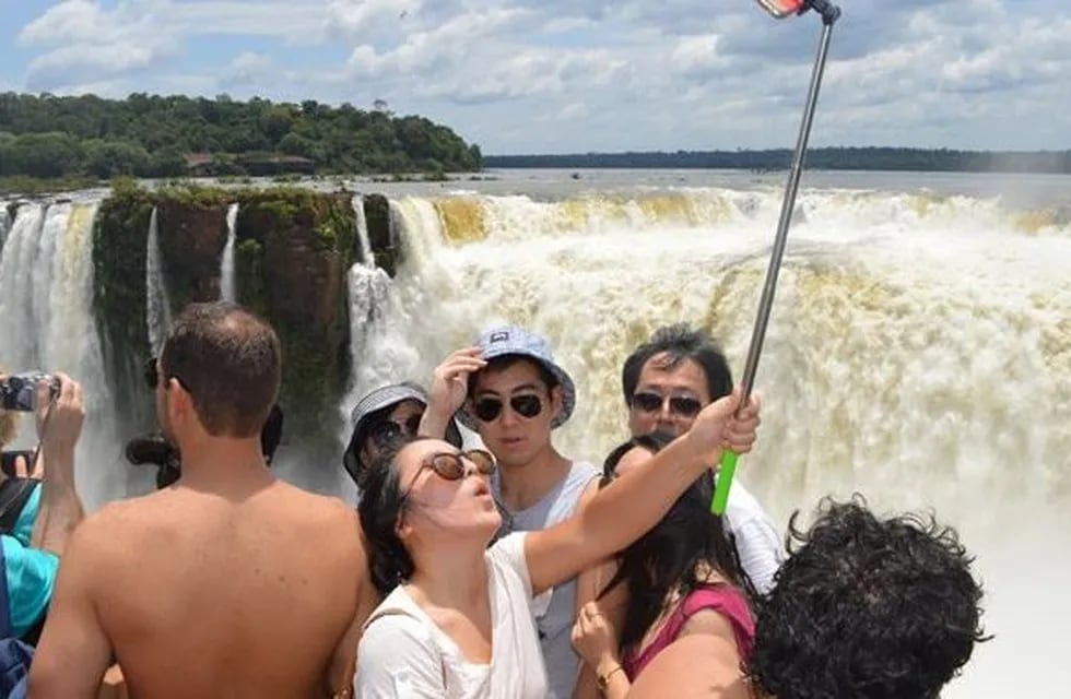 Imagen archivo. Aumentó el turismo en Puerto Iguazú pero el gasto fue igual al año pasado.