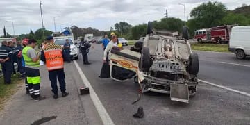 Choque en autopista