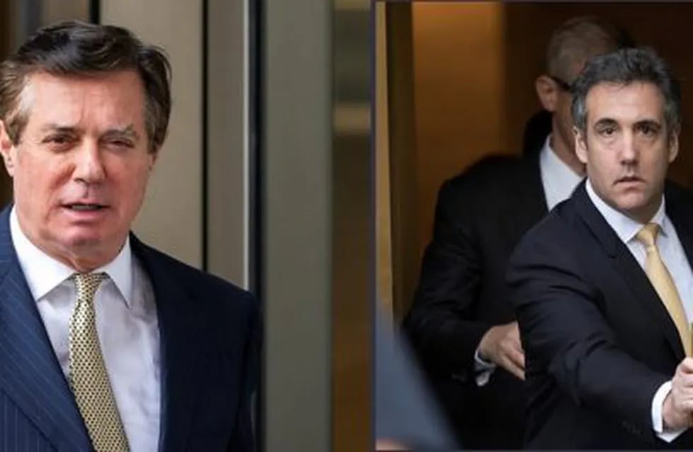 Cohen y Manafort, ex colaboradores de Trump, culpables de fraude financiero