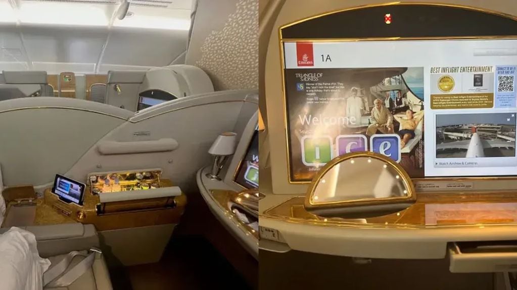 Las Imágenes del nuevo avión Airbus A380 de Emirates