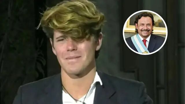 Gustavo Sáenz, gobernador de Salta, felicitó a Marcos por ser el ganador de Gran Hermano