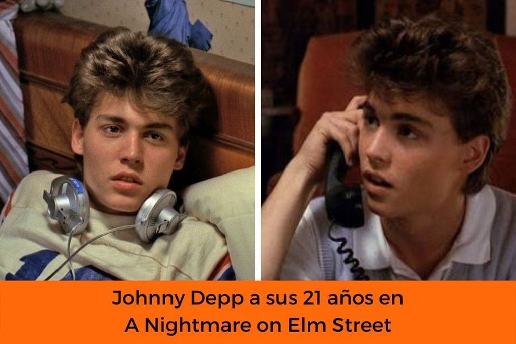 El antes y después de Johnny Depp.