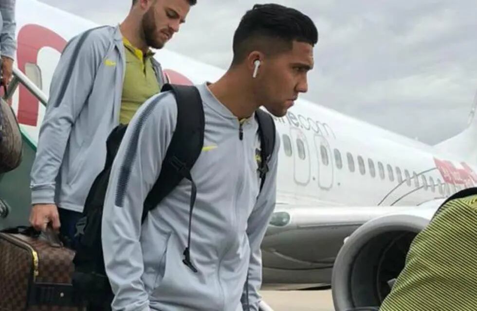 "Bebelo" Reynoso vino a Córdoba con Boca. Los hinchas estarán en Kempes para apoyar al primer equipo tras la derrota con River.