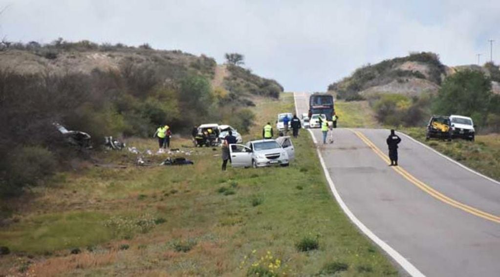 Accidente fatal en la Ruta Nacional N° 35 (El Diario)