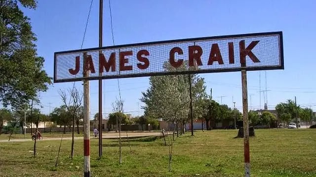 Accidente en James Craik