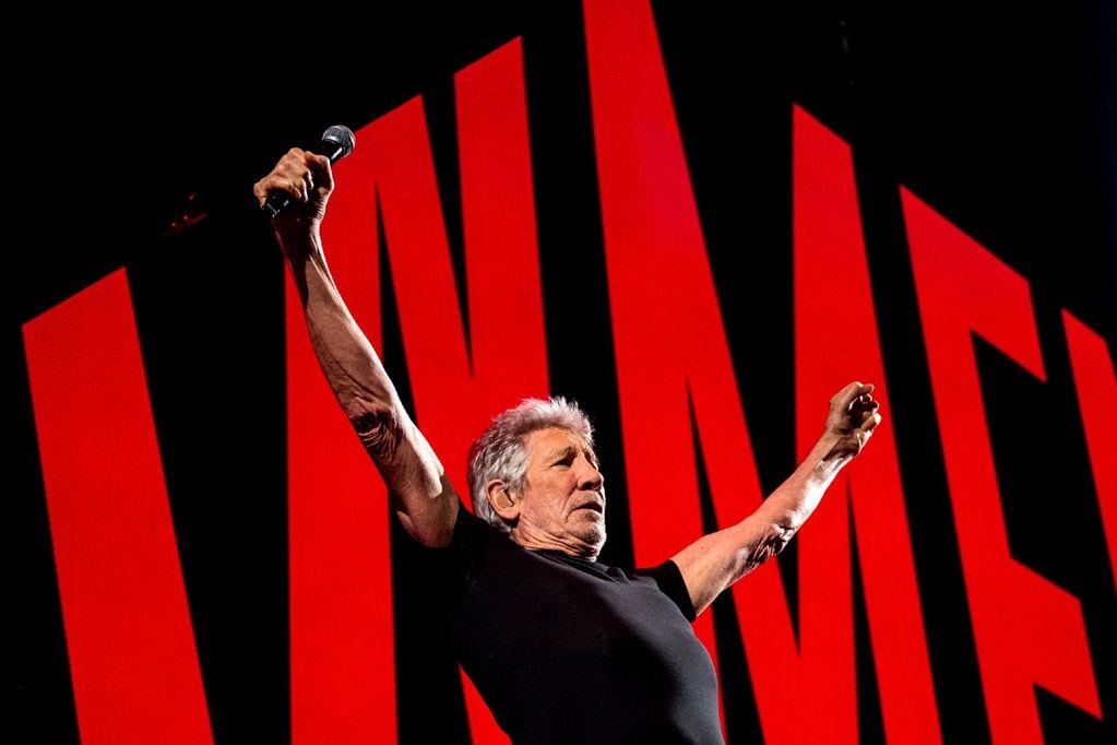 Roger Waters llega a la Argentina en el marco de su gira "This Is Not A Drill". (AP)