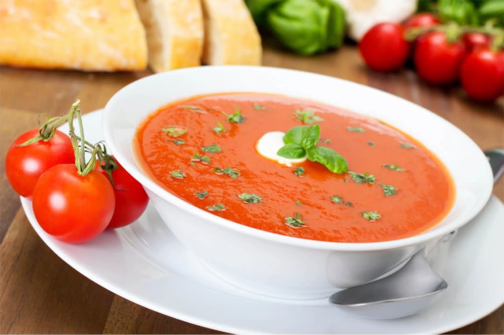 Sopa de tomate. / Archivo