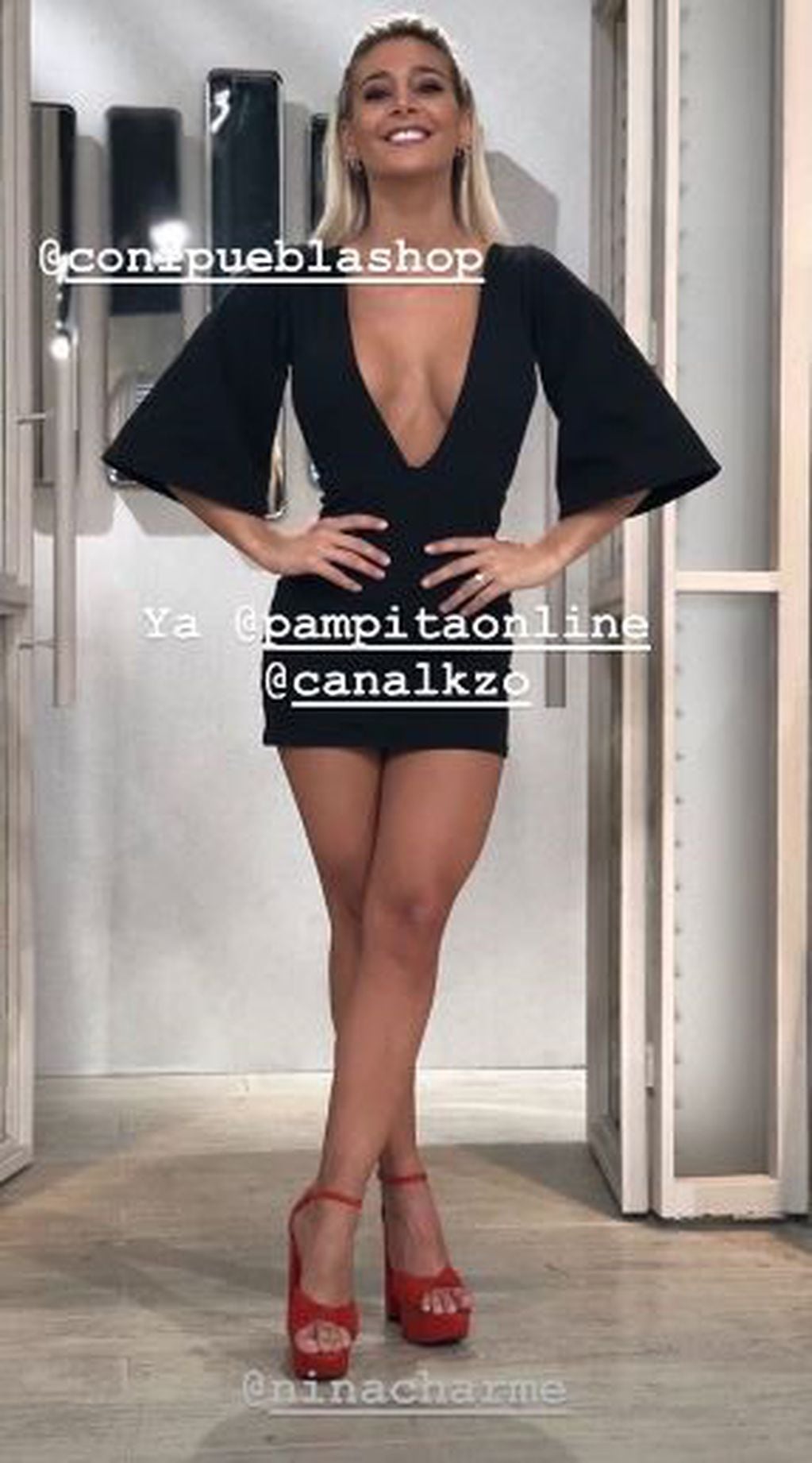 El vestido súper sexy de Sol Pérez en "Pampita Online".