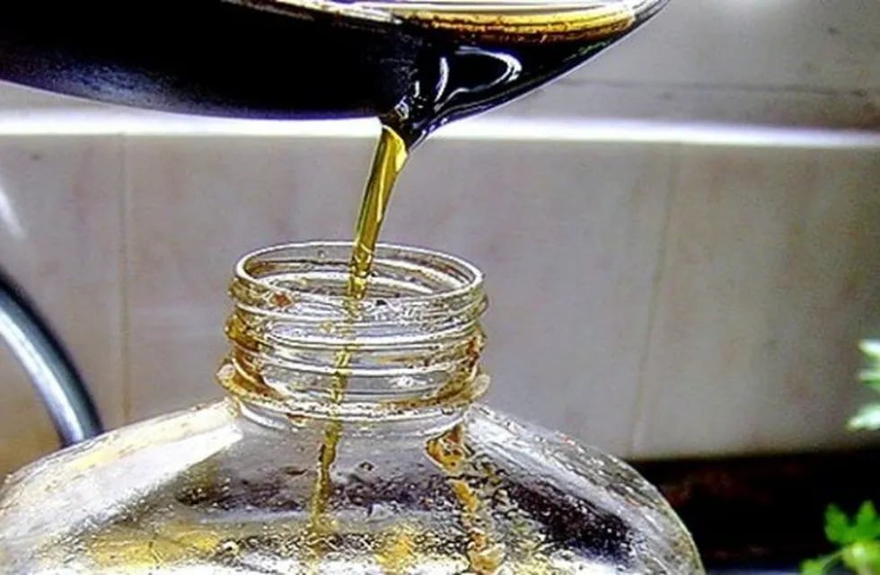 Reciclado de aceite vegetal\nCrédito: web
