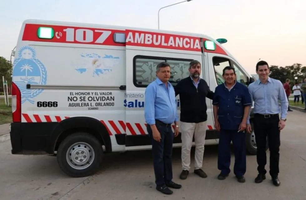 Se dispondrán de 13 nuevas ambulancias de última tecnología en el Chaco. (Web).
