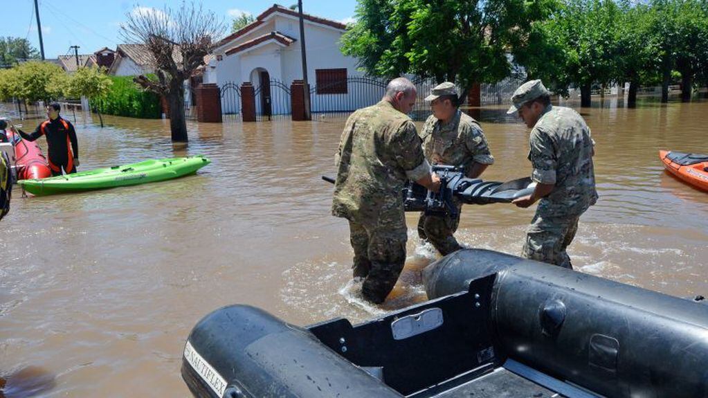 Nación envía ayuda a los afectados por las inundaciones en Santa Fe