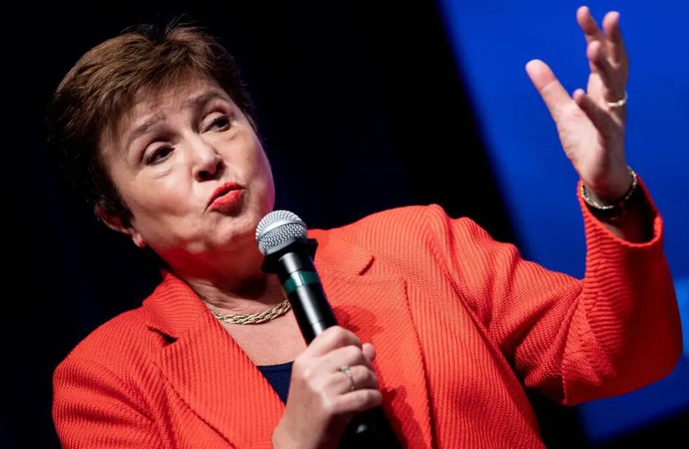 La directora del FMI, Kristalina Georgieva. (Foto: Brendan Smialowski / AFP)