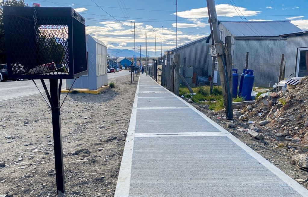 Ushuaia: avanzan las obras de gas y equipamiento en el barrio Colombo