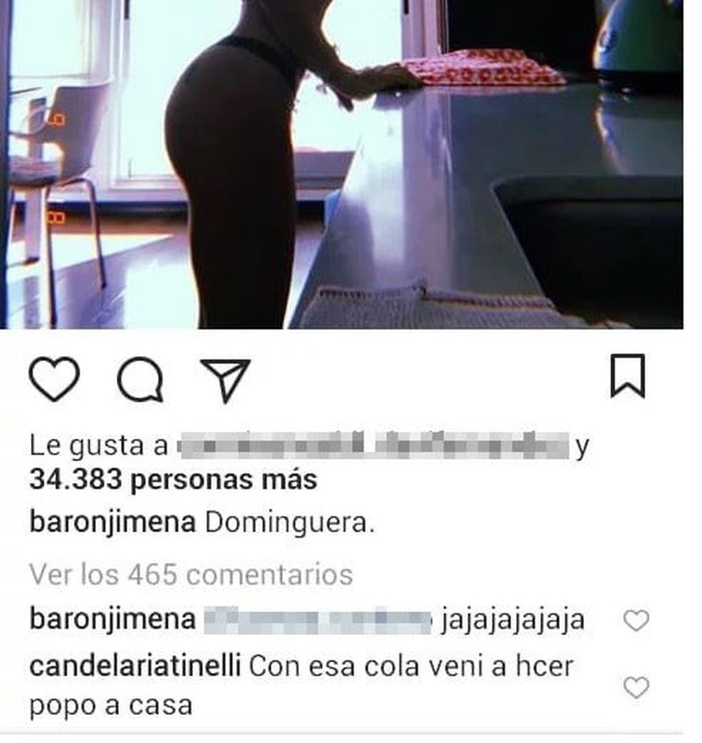 El comentario de Cande Tinelli