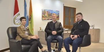 Andrea Ochat, Gonzalo Toselli y Pablo Pinotti