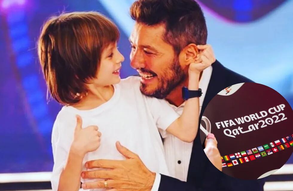 Marcelo Tinelli completó el Álbum del Mundial Qatar 2022 con su hijo Lolo y la emoción fue total.