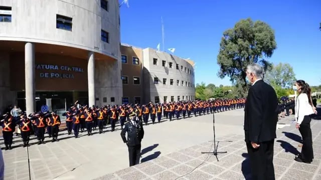 Bienvenida a 330 nuevos policías en San Luis