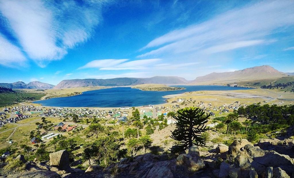 El increíble paisaje de Laguna Escondida, Neuquén