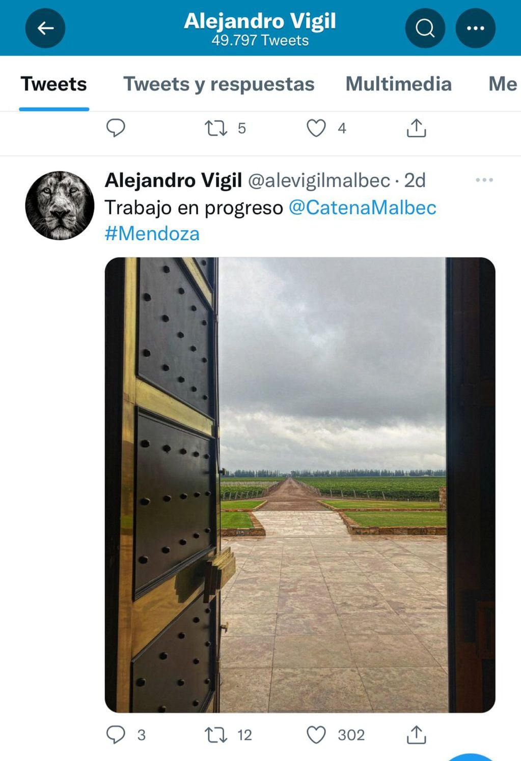 Las publicaciones de Alejandro Vigil en Twitter deslumbran a los usuarios.