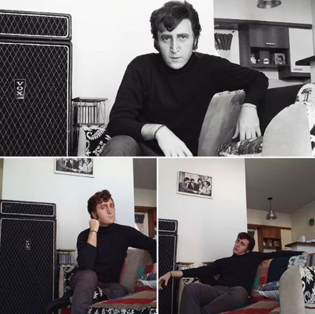 Javier Parisi, el John Lennon argentino (Instagram/ javiparisi)
