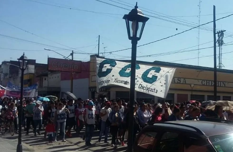 En Aguilares se movilizaron en contra de las políticas del Gobierno Nacional