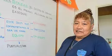 Francisca Domínguez, la salteña que se propuso terminar la primaria a los 54 años.