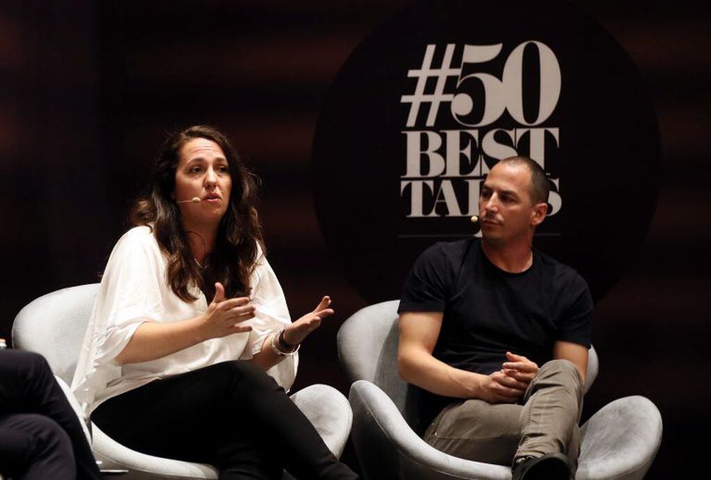 Narda Lepes y Pablo Rivero son panelistas de los "Latin America's 50 Best Restaurants" (EFE)